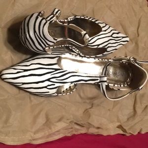 T Strap Kitten Heels